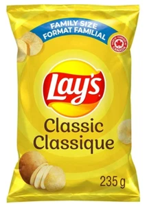 Lay's Classic Potato Chips, 235g - Picture 1 of 12