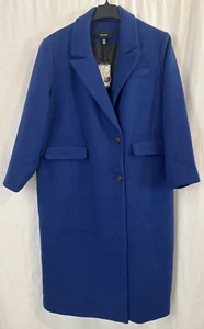 Abrigo Largo de Lana Vero Moda Azul Para Mujer Talla XXL Invierno Cálido ¡NUEVO con etiquetas! - Imagen 1 de 11