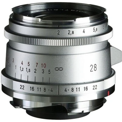 Voigtlander VM-Mount 28mm F2 II ULTRON Aspherical, Silver *BRAND NEW* - Image 1 of 4