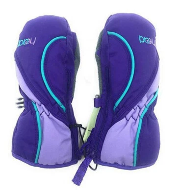 Head Junior Youth Girls Ski Mittens Insulated Gloves (Purple/Blue, XXS 1-2 ) NWT - Image 1 of 2