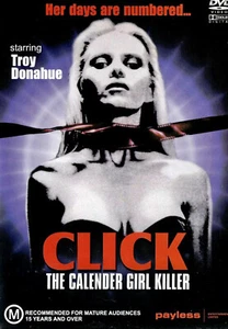 CLICK DVD The Calender Girl Killer - 1990 Troy Donahue Horror Thriller Movie PAL - Picture 1 of 2
