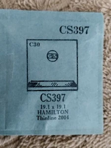 CS397 Hamilton Thinline 2004 watch crystal - Picture 1 of 1