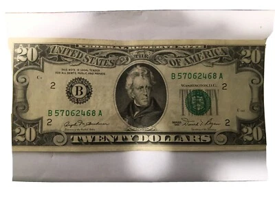 1981 $20.00 NOTE UNCIRCULATED MINT CRISP ALMOST 44YRS OLD.A COLLECTORS GEM! - Image 1 of 4
