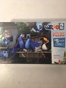 Nuovo puzzle stile famiglia Rio 2 500 pezzi 23 1/2" x18" KOHL'S Cares cielo blu - Foto 1 di 6