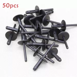 50X Car Rivets Fits Bumper Door Sill Fender For X1 E84,X3 F25,X5 E70,X6 E71 E72 - Foto 1 di 4