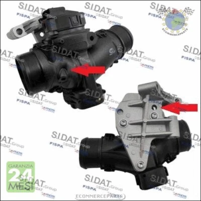 Corpo Farfallato Sidat per CITROEN BERLINGO C4 I PEUGEOT PARTNER 5008 3008 308 - Immagine 1 di 3