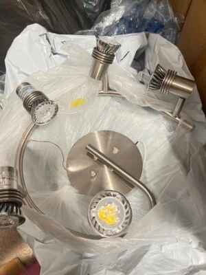 USADO 5-Luces Espiral LED Lámpara de Techo 5 gu10 4w Blanco Cálido Bombillas LED (DR) Foto 1 de 4