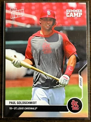 2020 Topps Now #OD-452 Paul Goldschmidt St. Louis Cardinals - Image 1 of 2