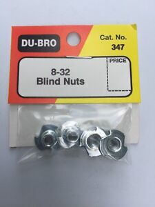 Du-bro 8-32 Blind Nuts 