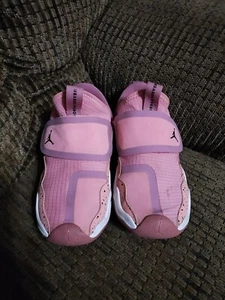 Jordan 23/7 Sneakers Youth Size 2 Photon Dust DQ9294-003 Pink White Slip On  - Picture 1 of 10