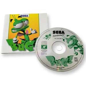Bug (1996, Sega) PC CD-ROM Game Windows 95/3.1 3D w/ Manual - Picture 1 of 6