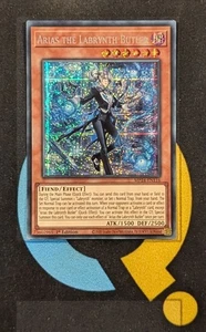 MP24-EN116 Arias the Labrynth Butler Prismatic Secret Rare 1st Edition YuGiOh - Picture 1 of 3