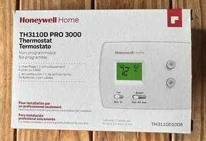 Honeywell TH3110D1008 Pro Non-Programmable Digital Thermostat White - Picture 1 of 1