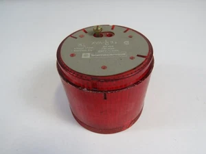 Telemecanique XVA-C34 Red Stack Light w/ Bulb 220V 7W USED - Picture 1 of 3