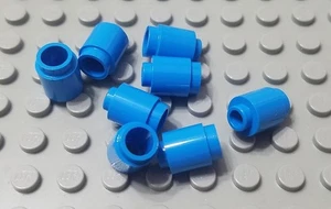 LEGO Lote de 8 Piezas de Ladrillo Redondo Azul Oscuro 1x1 - Imagen 1 de 1