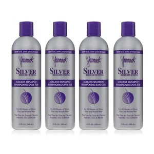 Jhirmack Silver Brightening Purple Shampoo Set of 4 for 12 Fl Oz (Pack 4) - Picture 1 of 9