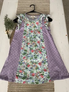 Matilda Jane Sleeveless Floral Dress Sz 8 - Picture 1 of 2