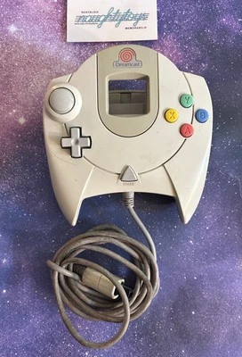 Controlador Oficial Sega Dreamcast Blanco Gris HKT-7700 OEM - Probado Funcionando Foto 1 de 4