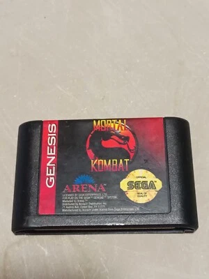 Mortal Kombat (Sega Genesis, 1993) Fully tested & Working Great! - Image 1 of 4