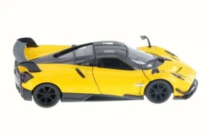 2016 PAGANI HUAYRA BC YELLOW 1/38 SCALE DIECAST CAR BY KINSMART 5400D - Picture 1 of 1