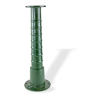 Pumpenständer Ständer für Gartenpumpe Schwengelpumpe Handschwengelpumpe Guß grün - Bild 1 von 3