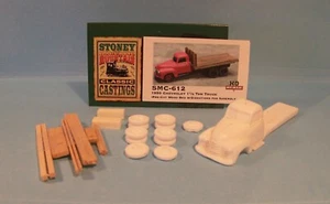 SMC-612 Chevy 2-1/2 Ton Truck w/14' Wood Bed HO-1/87 Scale White Resin Kit - Picture 1 of 1