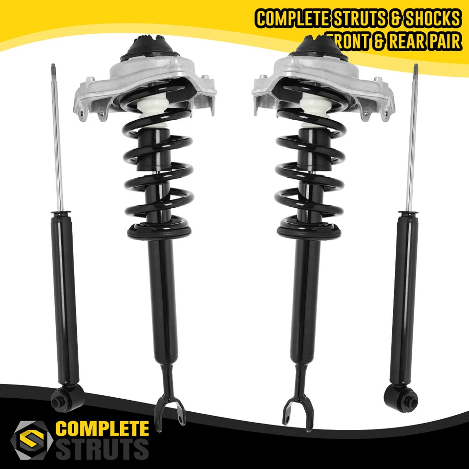 Front Complete Struts & Rear Shock Absorbers for 2005-2011 Audi A6 Quattro - Image 1 of 1