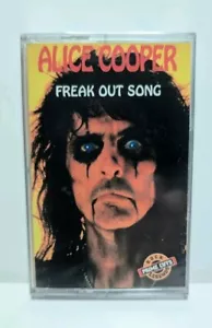 Alice Cooper - Freak Out Song - Cassette Tape (New) - Picture 1 of 4