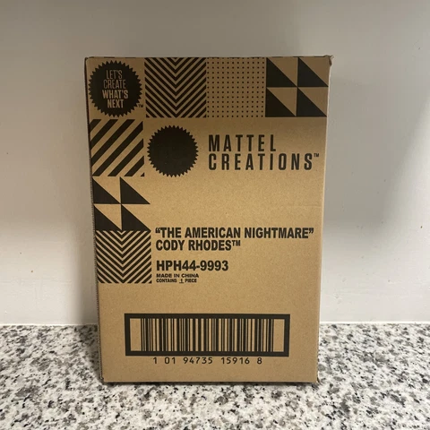 IN HAND WWE The American Nightmare Cody Rhodes Mattel Creations Ultimate Edition Cover