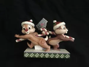 Jim Shore Disney CANDY CANE CAPER 4051975 - Christmas - Chip/Dale - New In Box - Bild 1 von 3