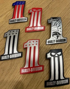 Custom Metal Tank Emblems, Harley #1 - Picture 1 of 9
