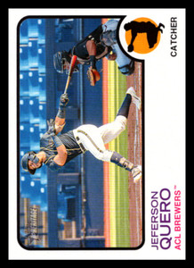 2022 Topps Heritage Minor League Jeferson Quero #167 ACL Brewers