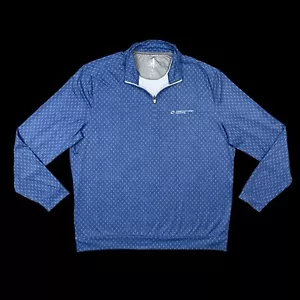 Johnnie-O 1/4 Zip Pullover Herren XL Golf Performance Langarm Rizzo KAUM GETRAGEN - Bild 1 von 13