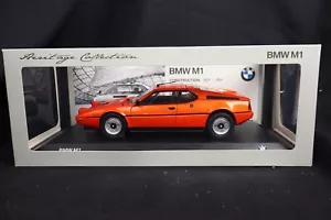 BMW M1 Orange Metallic MODELISSIMO 1/18 (No Autoart Minichamps Kyosho Otto BBR - Picture 1 of 4
