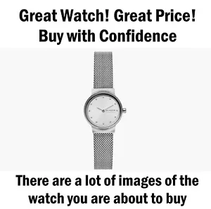 Reloj para mujer Skagen SKW2715 Freja Lille malla de acero esfera blanca plateada. Skagen - Imagen 1 de 24