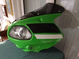 Herstelle Bikini Fairing Nose Cone Streetfighter Custom Café Racer Head Light - Picture 1 of 17