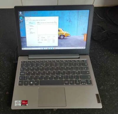 Lenovo 12 inch laptop Athlon Silver 3050e Quad Core 4GB RAM DDR4 64GB SSD window - Image 1 of 4