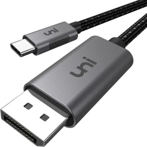Uni Cavo USB C a DisplayPort (4K@60Hz, 2K@144Hz, 2K@165Hz), 1m/3ft 1M - Foto 1 di 7