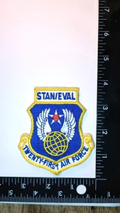 USAF-21st AIR FORCE STAN/EVAL HOOK BACK - Picture 1 of 1