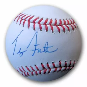Terry Forster Signed Autographed MLB Baseball Dodgers COA - Picture 1 of 3