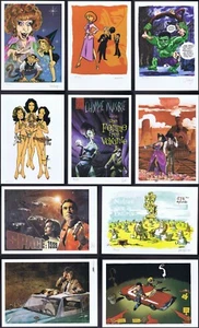 LES DOSSIERS DU PETIT ECRAN T. 2 PORFOLIO 10 planches + 1 PLEXI 250 ex. n°+s - Imagen 1 de 16