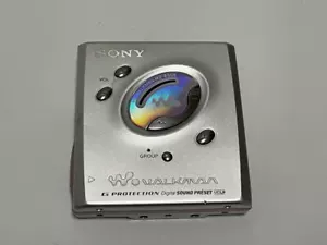 Sony Walkman MZ-E505 Violet Portable MD MiniDisc Player Main Unit Only Junk - Picture 1 of 4