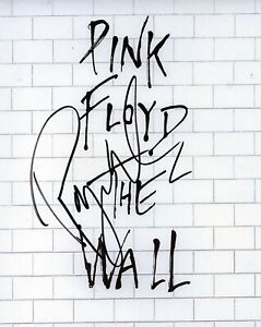Roger Waters Pink Floyd 8 X 10 Genuine Hand Signed Autographed The Wall & COA