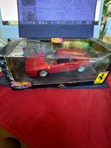 Hot Wheels 1/18 Ferrari 288 GTO 1984 Red Diecast Factory Box MATTEL AB3786ZZZ - Picture 1 of 7
