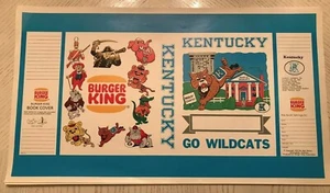 Cubierta de libro de fútbol americano Kentucky Go Wildcats 1973 de colección rara (ideal para enmarcar) - Imagen 1 de 2