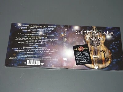 WHITESNAKE - UNZIPPED / DIGIPACK 2-CD-SET 2018 (MINT-) - Bild 1 von 2
