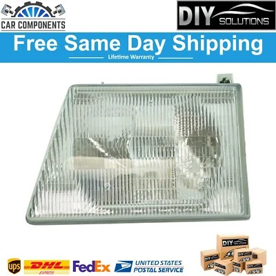 Nuevo faro izquierdo para Ford E150 E250 Econoline Club Wagon 1992-1996 Foto 1 de 4