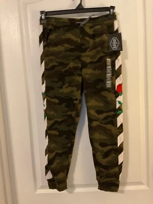 Brooklyn Cloth Kids The Jogger Camo Sweatpants With Flowers Size L (NWT) -B39 - Image 1 of 4