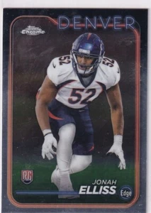 Topps Chrome 2024 NFL No. 258 Jonah Elliss Rookie - Bild 1 von 2