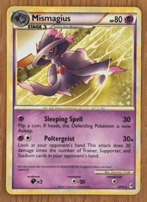 Mismagius - 28/95 ~ Rare ~ Call of Legends ~ Pack Fresh!! - Image 1 of 2